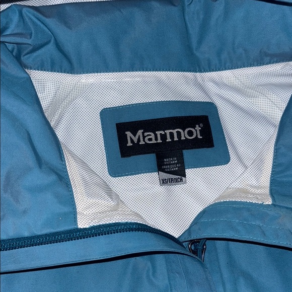 Marmot Blue Ski Snow Shell Jacket Tailored Fit - Size XS - Picture 2 of 3